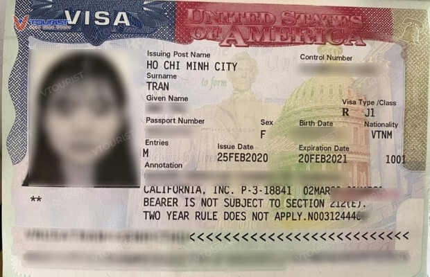 Visa diện Khách được cấp visa Mỹ 2 sao