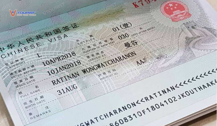 Có 4 loại visa Trung Quốc phổ biến ở Việt Nam