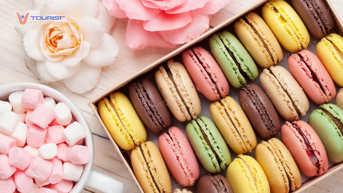 Bánh macarons từ Cửa hàng Ladurée