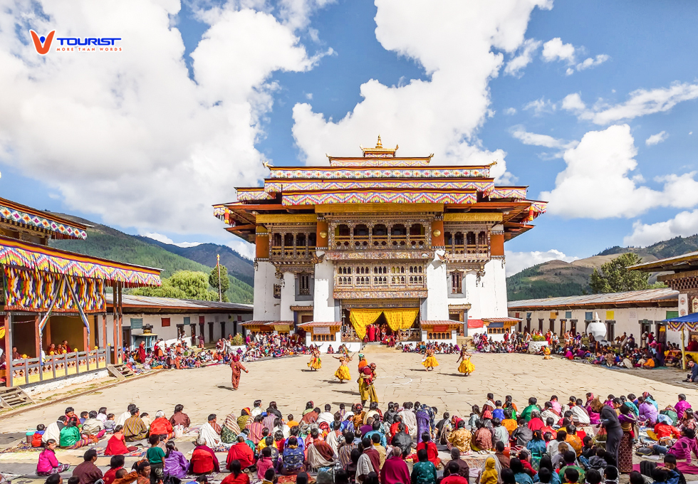 Vương quốc Bhutan nằm ẩn mình trong vùng lục địa Nam Á