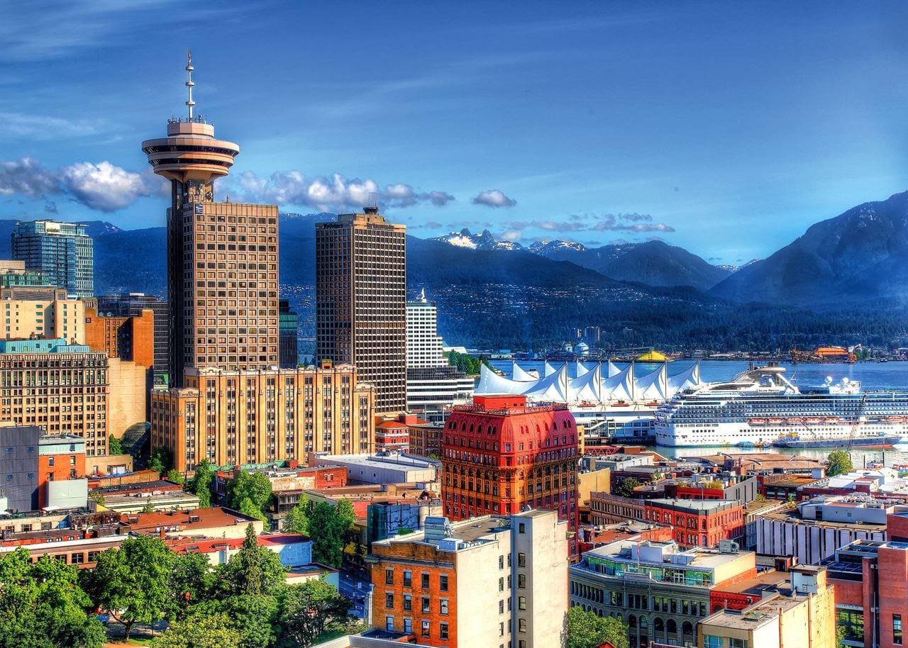 Khí hậu Vancouver quanh năm dễ chịu, mát mẻ