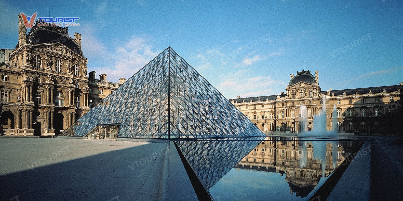 Kiến trúc quanh bảo tàng Louvre