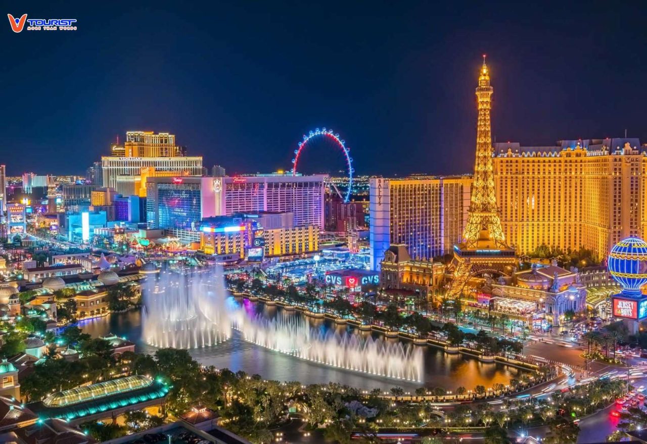 Thủ phủ sòng bạc Las Vegas - Một trong các thành phố nổi tiếng của Mỹ