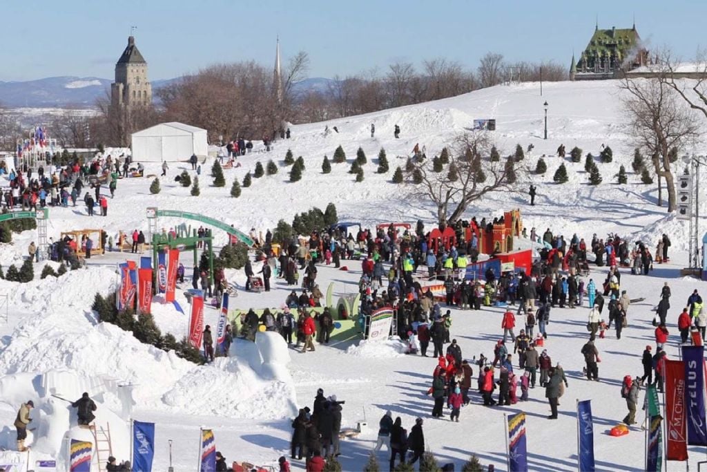 Lễ hội truyền thống của thành phố Quebec vào mùa thu