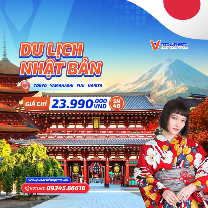 Tour Nhật Bản VTourist