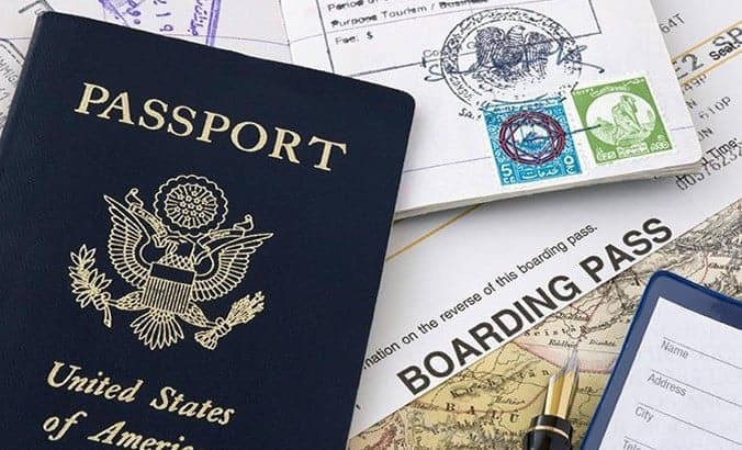 Passport, hộ chiếu là những giấy tờ quan trọng bạn cần phải chuẩn bị khi đến Mỹ