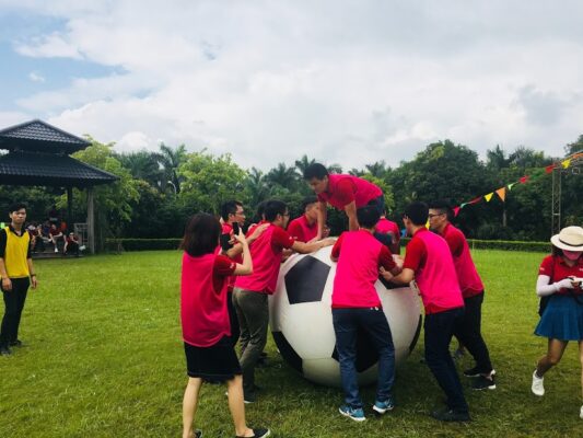 Teambuilding tại khu du lịch sinh thái Vườn Xoài