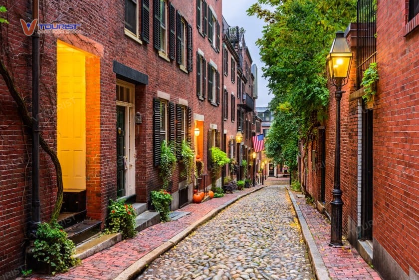 Beacon Hill là phần còn sót lại của thành phố Trimount cũ