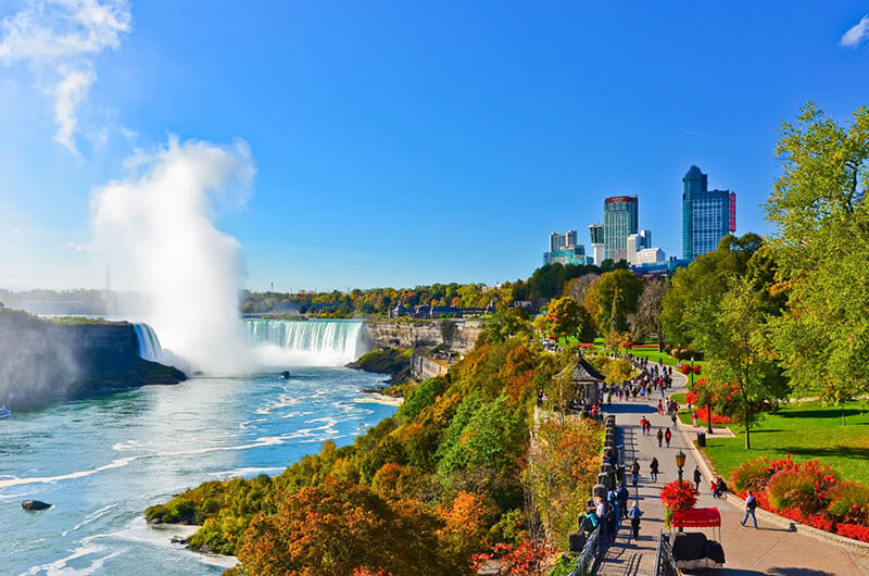 Mùa thu tuyệt đẹp tại Thác Niagara