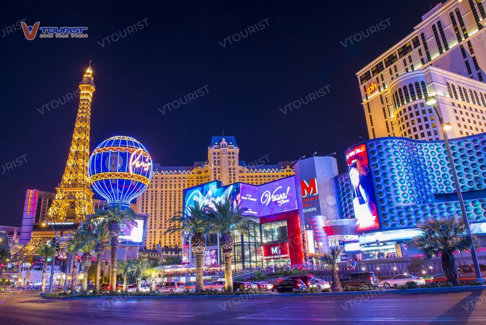 Tour du lịch Mỹ thăm thân nhân tại Las Vegas