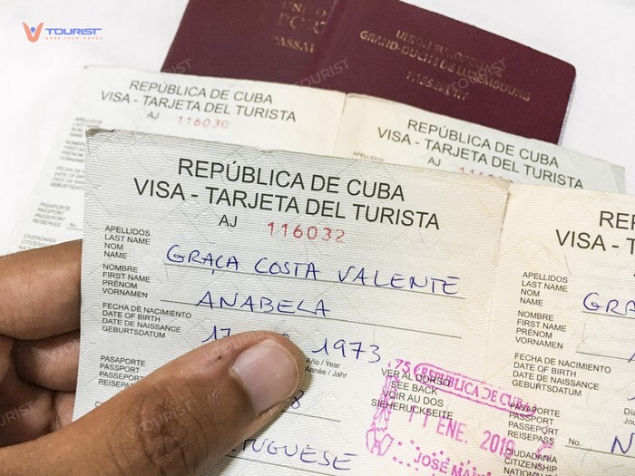 Có 2 loại visa du lịch Cuba