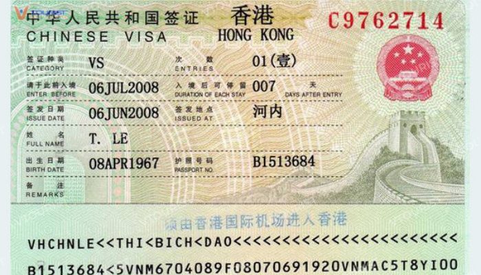 Dịch vụ làm visa Hong Kong