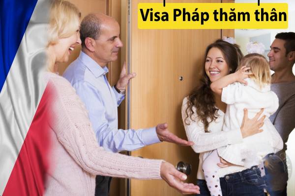 Thủ tục xin visa Pháp thăm thân