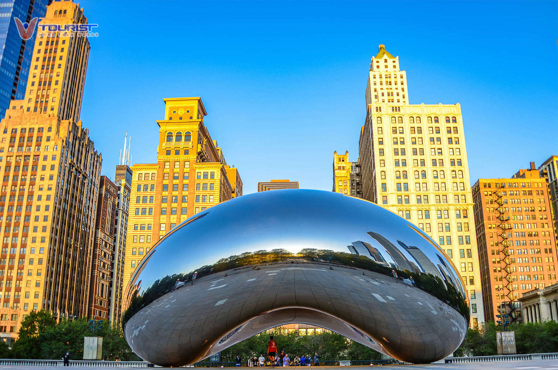 Cloud Gate - “Hạt đậu” nổi tiếng tại thành phố Chicago