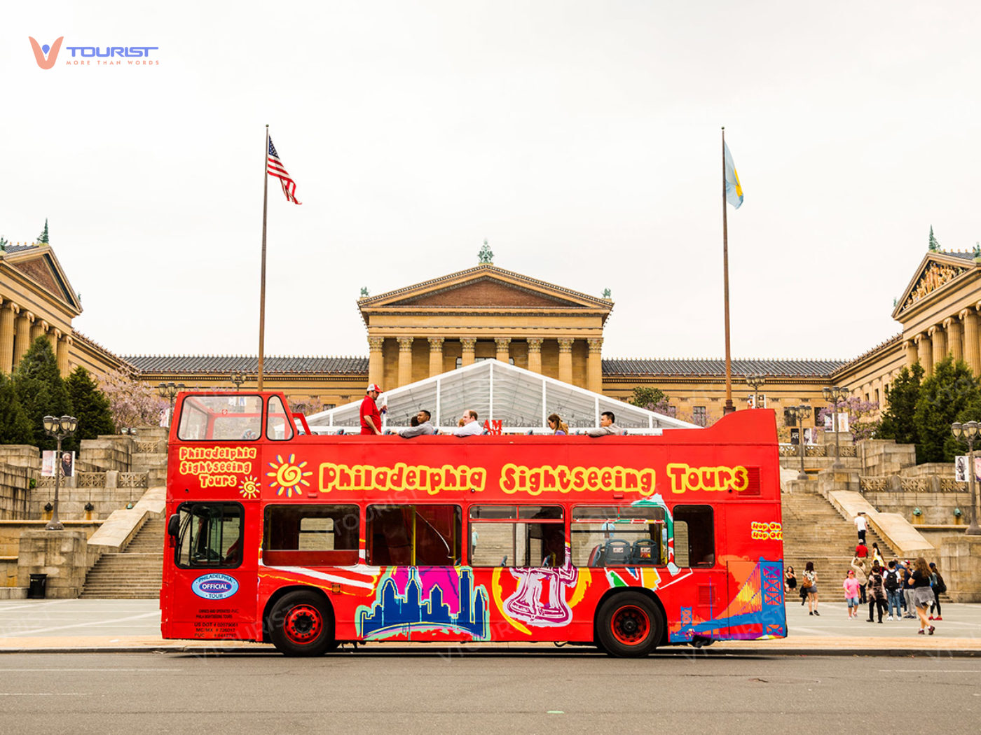 Tour xe bus tham quan Philadelphia