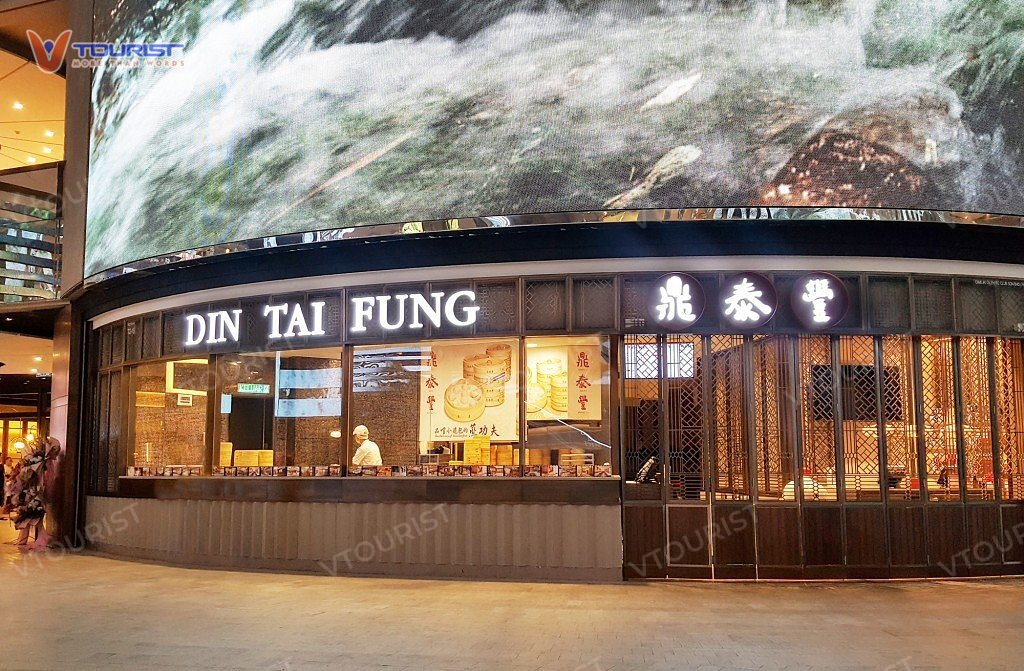 Nhà hàng Dimsum Din Tai Fung nổi tiếng tại cao nguyên Genting với món tiểu long bao trứ danh