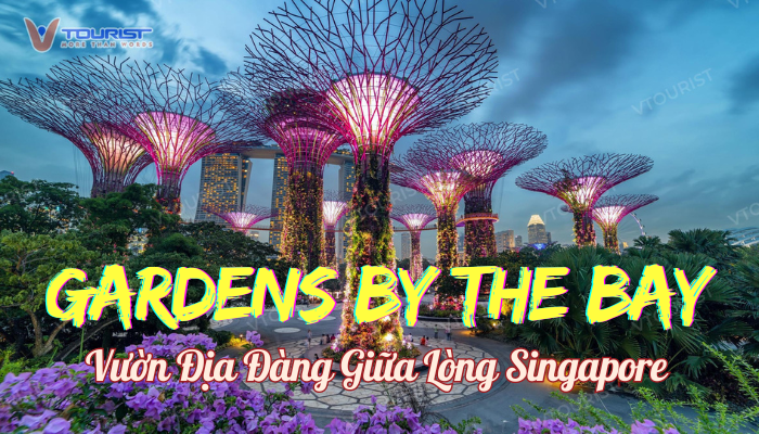 Gardens By The Bay - "vườn địa đàng ở hạ giới" của Singapore, sở hữu hệ sinh thái trù phú, các khu vườn ấn tượng: Flower Dome, Cloud Forest,..