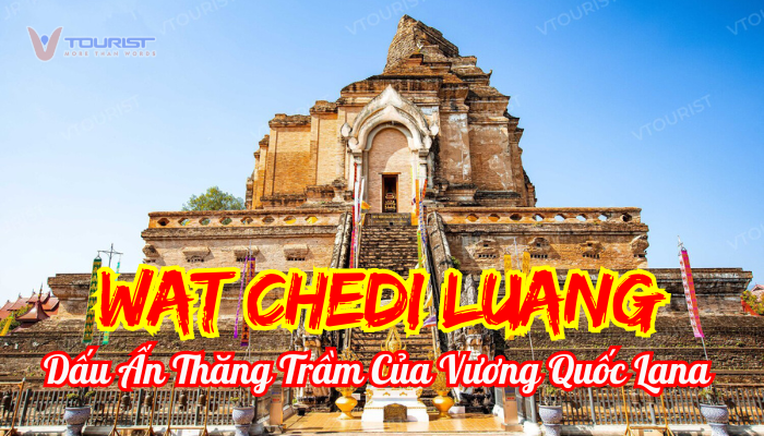 Chùa Wat Chedi Luang có bề dày lịch sử trải dài qua nhiều thế kỷ, gắn liền với những thăng trầm của vương quốc Lanna cổ. được thể hiện qua kiến trúc, những bức tường gạch đỏ, các bức phù điêu mô tả về con người và được đời của Đức Phật