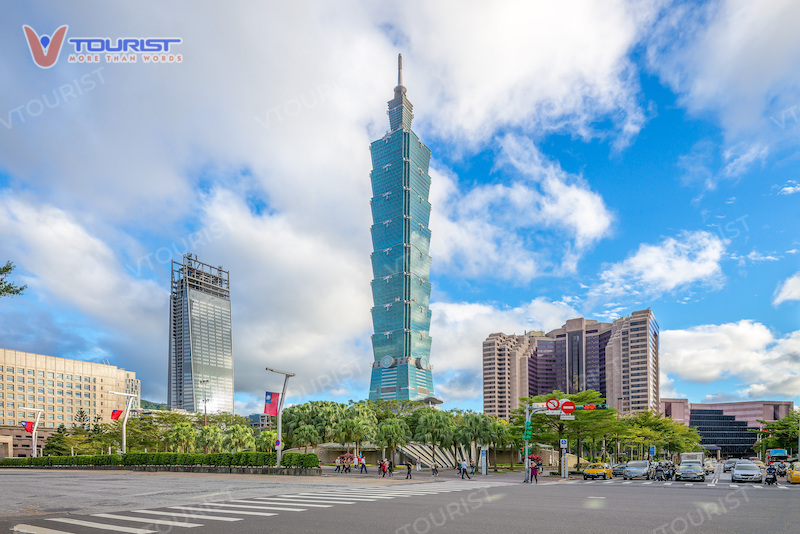 Tháp Taipei 101 từng giữ vị trí cao nhất thế giới cho đến khi bị vượt mặt vào năm 2010