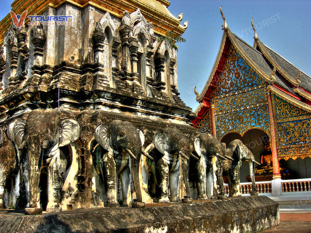 Wat Chiang Man là ngôi chùa cổ kính nhất tồn tại ở Chiang Mai