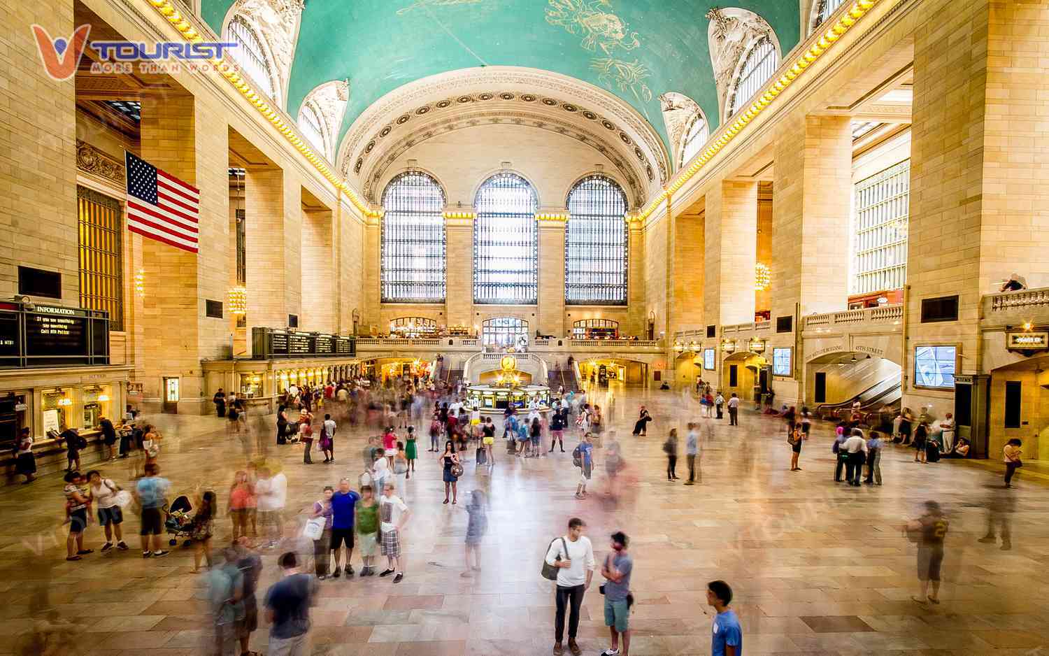 Nhà ga Grand Central được xây dựng theo phong cách Beaux-Arts