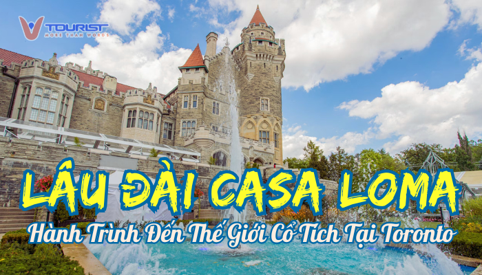 Lâu đài Casa Loma chứng nhân của một thời kỳ lịch sử đầy thú vị cùng những câu chuyện chưa kể về gia đình Pellatt và những bí mật sâu thẳm dưới lớp đá.