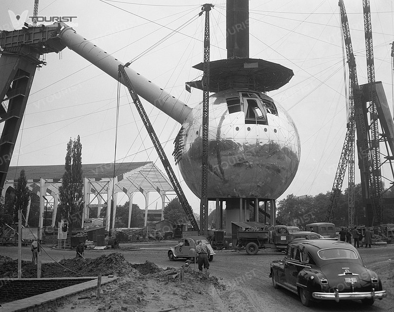 Bảo tàng phân tử Atomium tiêu tốn hơn 27 triệu Euro để hoàn thành