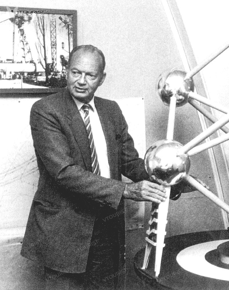 Kỹ sư xây dựng André Waterkeyn, người sáng tạo ra Atomium