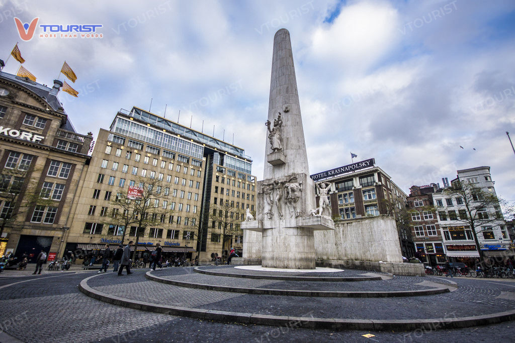 Khu vực khởi nguồn cho phong trào "Damn Slapen" lừng danh một thời của vùng Amsterdam