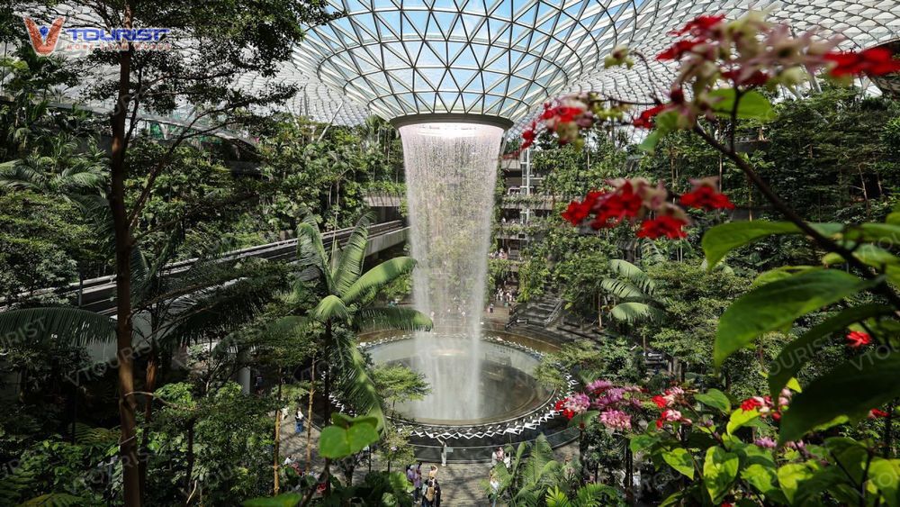 Công viên toạ lạc bên bên trong sân bay quốc tế Changi