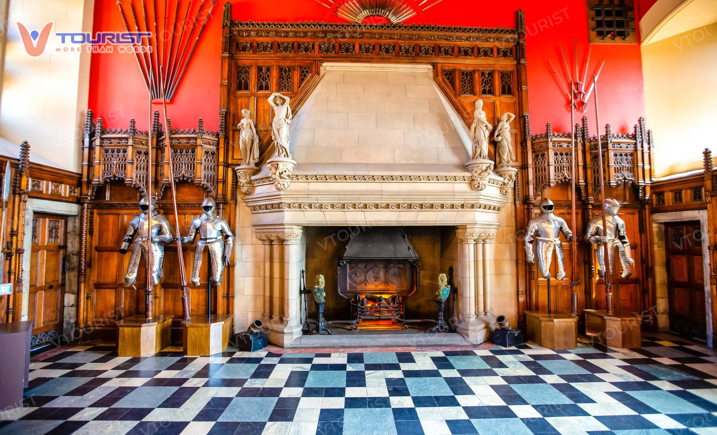 Đại sảnh bức tranh quyền lực của triều đình Scotland thời trung cổ