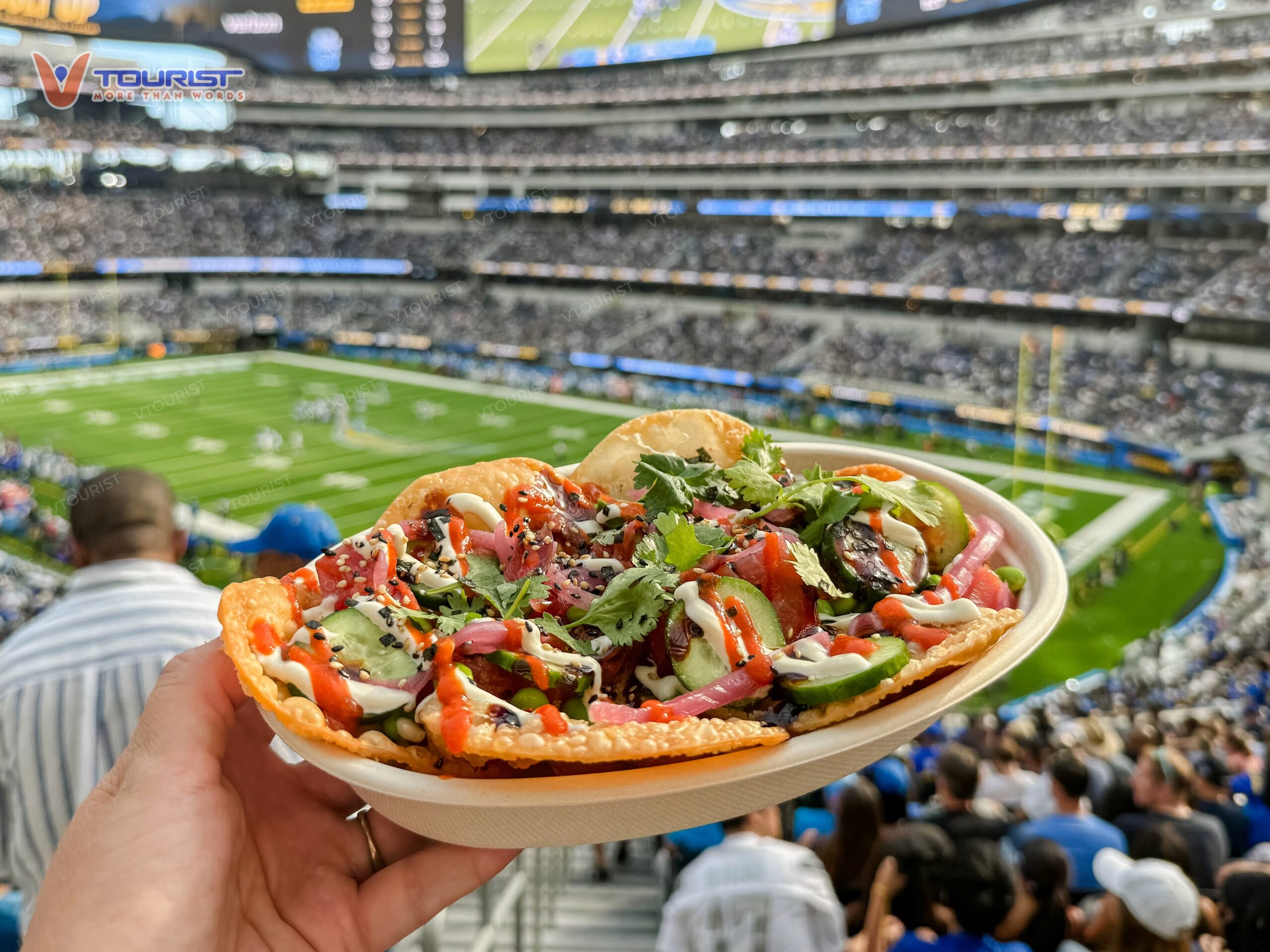 Khu vực ăn uống dành riêng cho hạng vé VIP