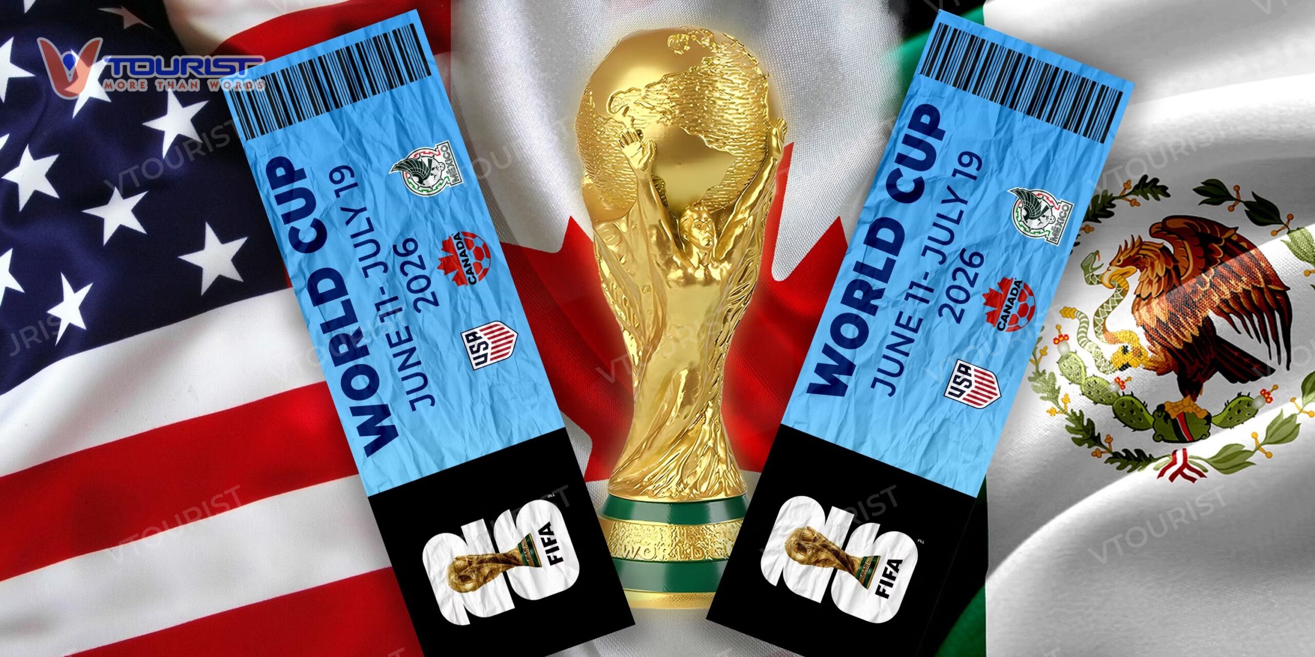 Vé xem World Cup 2026 nơi đưa người hâm mộ đến gần hơn với đội bóng yêu thích