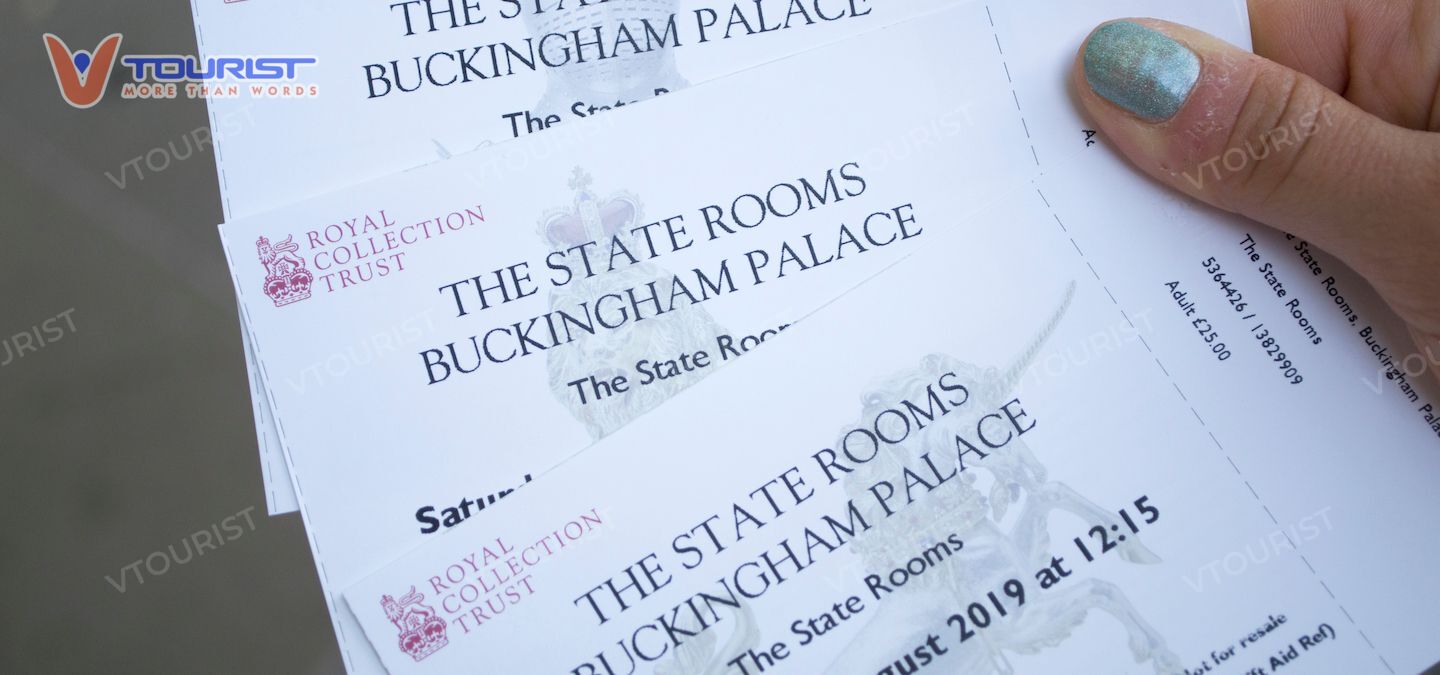 Vé tham quan cung điện Buckingham