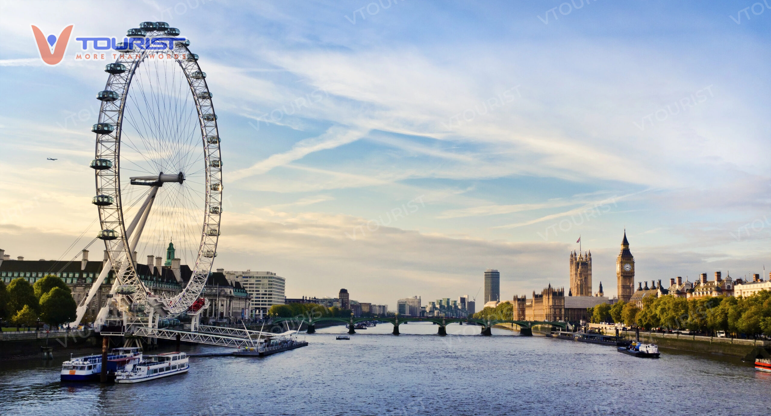 London Eye vẻ đẹp hiện đại dung hòa giữa kiến trúc cổ điển của một London cổ kính ngàn năm