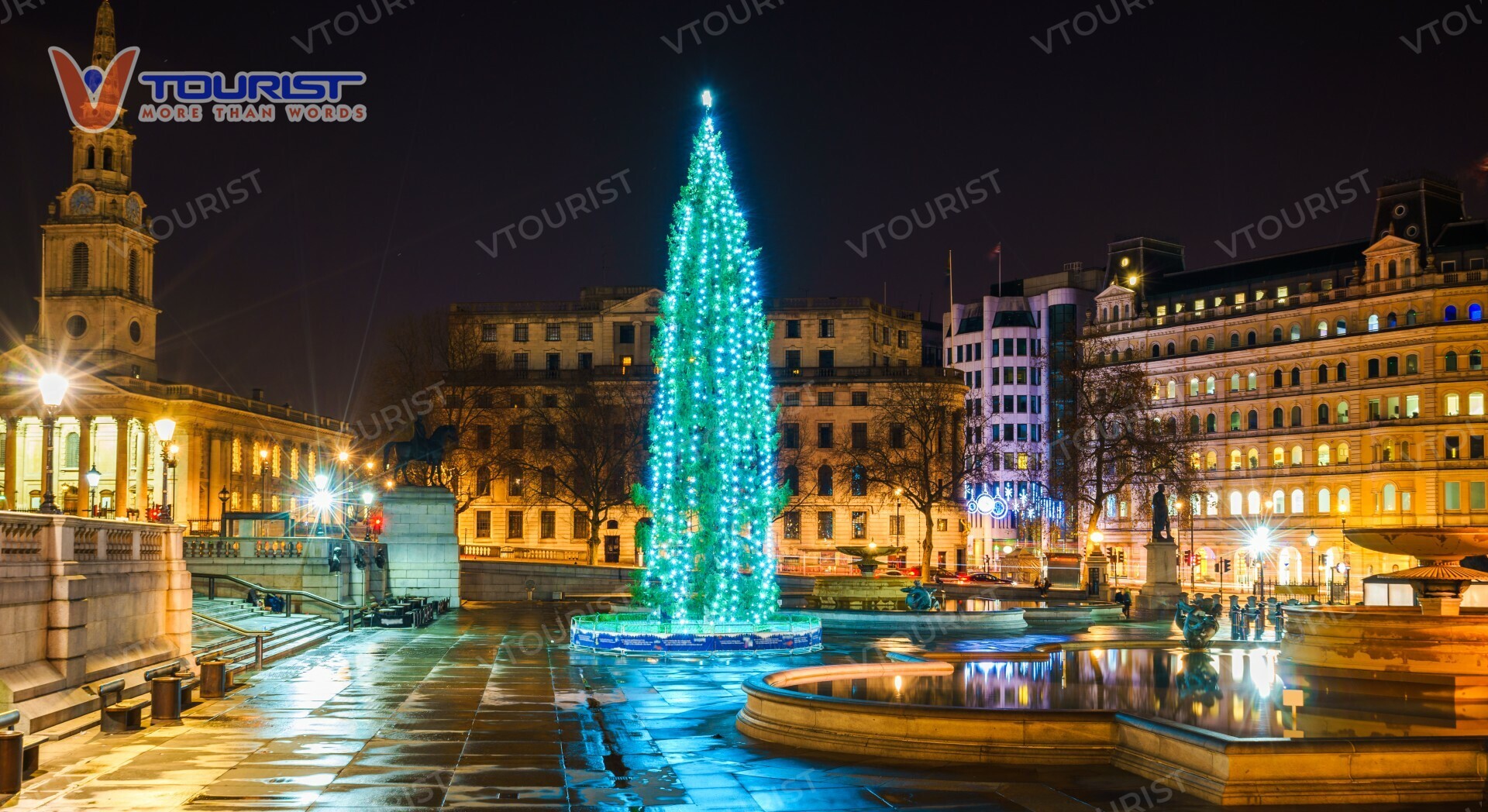 Cây thông Noel món quà được Na Uy trao tặng cho Vương quốc Anh từ năm 1947