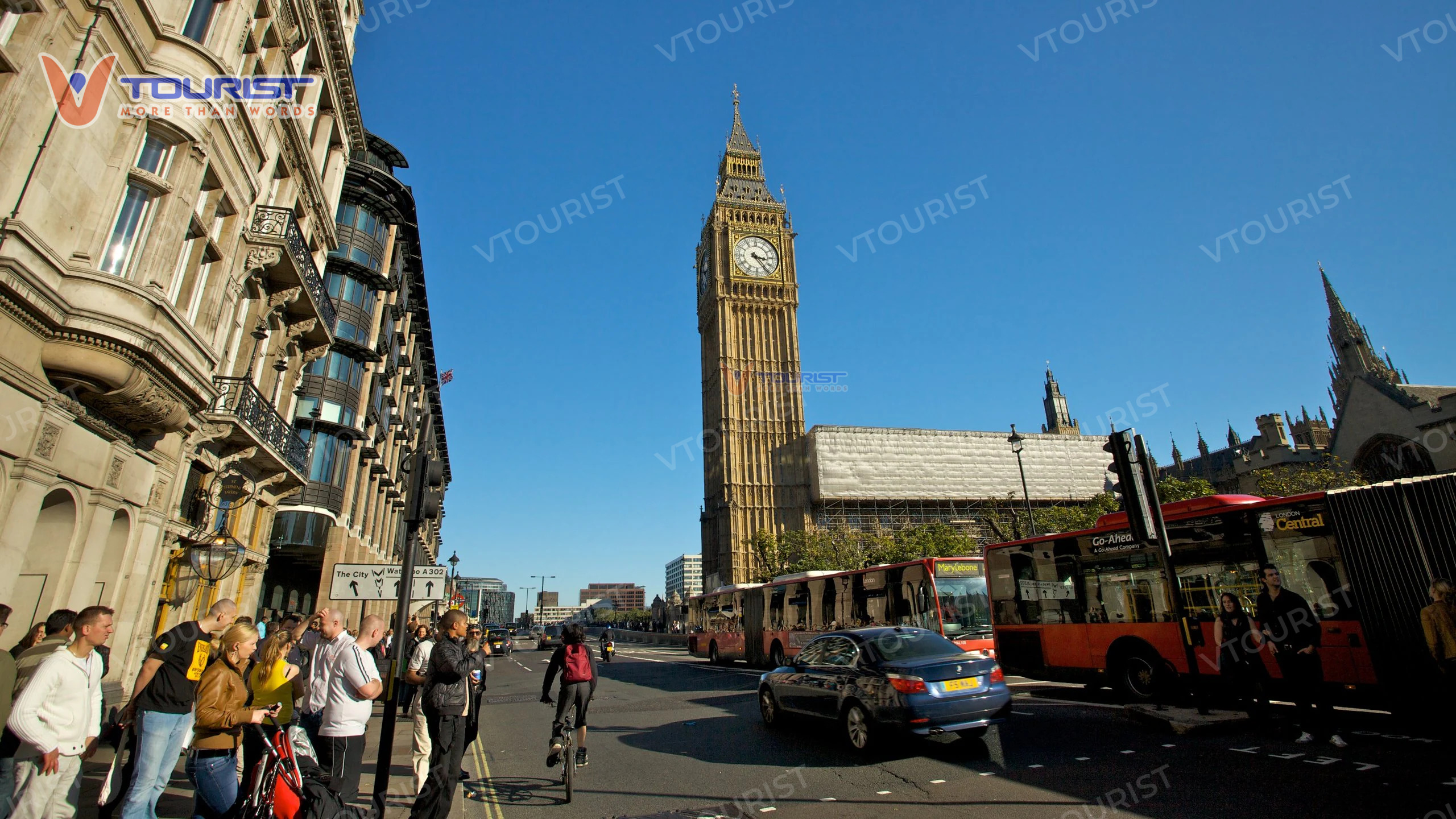Tháp đồng hồ Big Ben điểm đến nổi tiếng thu hút hàng triệu lượt khác ghé thăm mỗi năm
