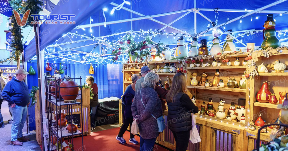 Christkindlmarkt Bethlehem nổi tiếng với danh xưng là “Christmas City” của nước Mỹ