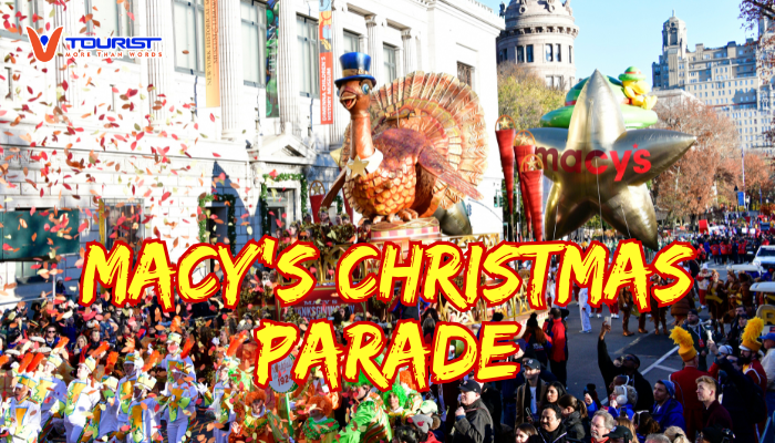 Hòa mình vào không khí lễ hội rực rỡ của Macy’s Christmas Parade giữa lòng New York, nơi mở màn cho mùa Giáng sinh đầy sắc màu và niềm vui trên khắp nước Mỹ.