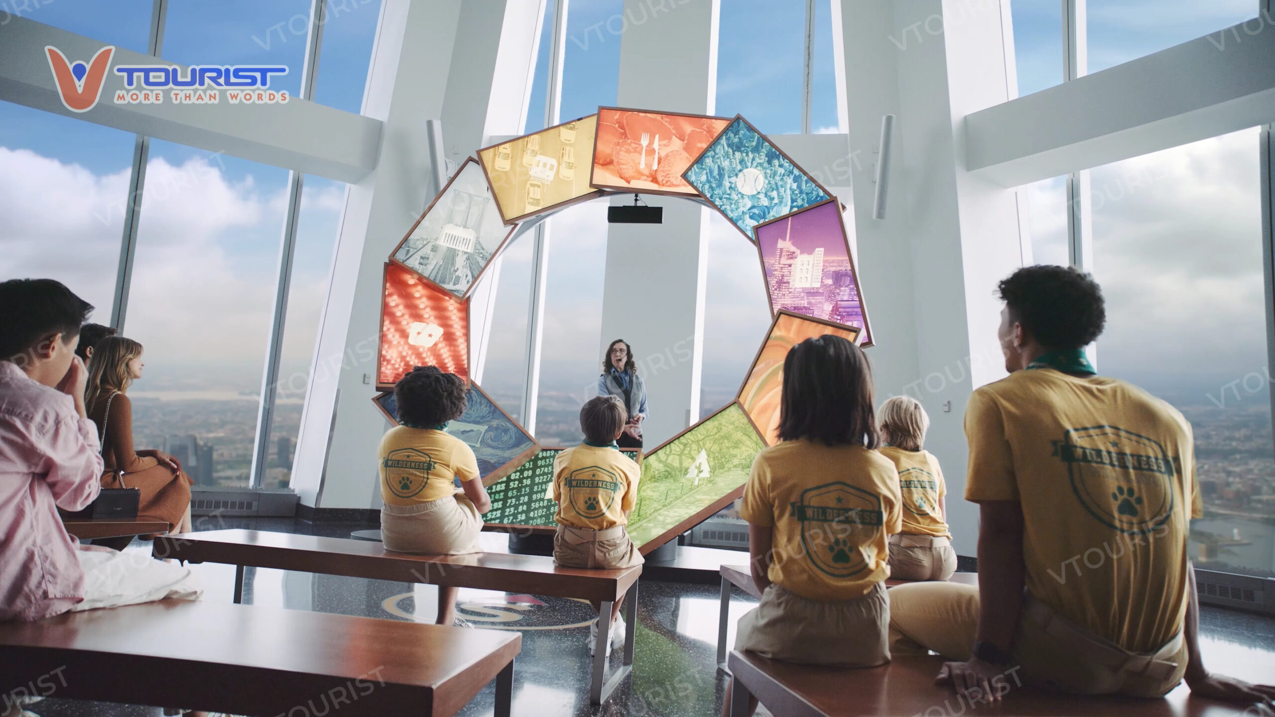 Đài quan sát One World Trade Center nơi mang đến góc nhìn choáng ngợp về toàn cảnh Manhattan từ trên cao