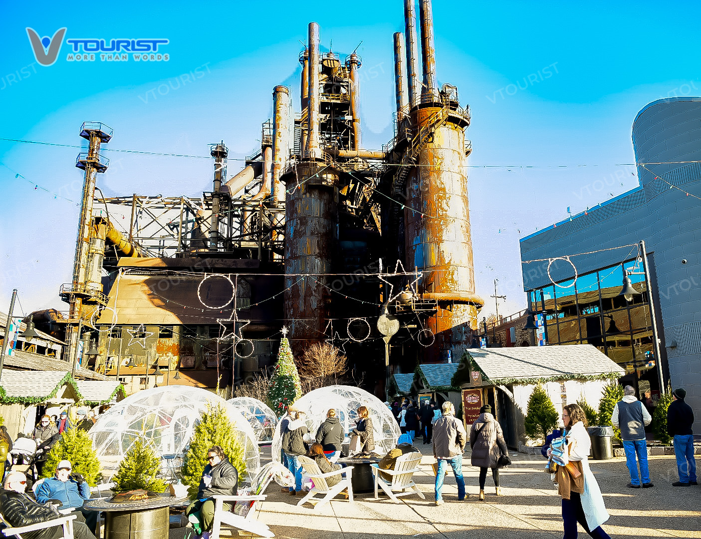Không gian Giáng sinh đậm chất cổ điển tại Bethlehem