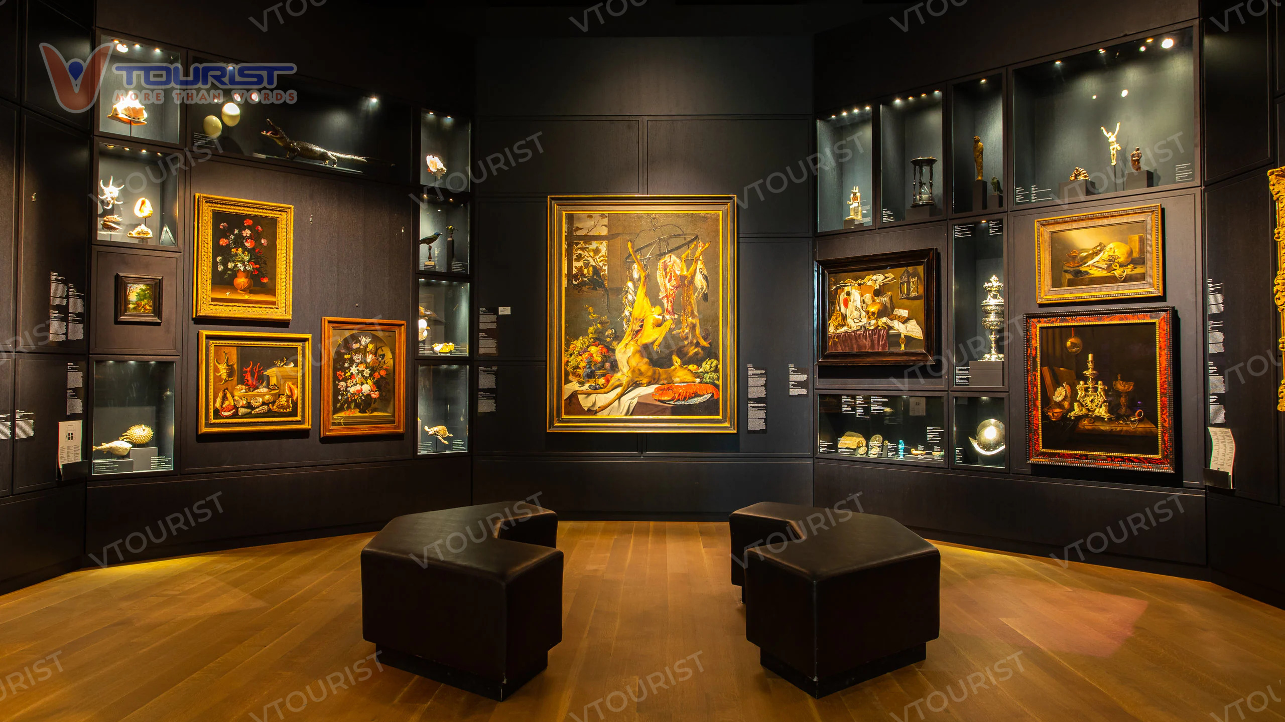 Một góc trưng bày trong bảo tàng nghệ thuật Montreal