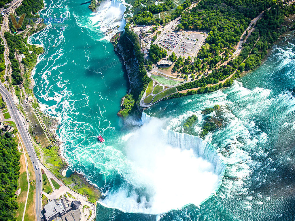 Thác Niagara là biên giới mỏng manh nhất nối liền hai quốc gia Mỹ và Canada