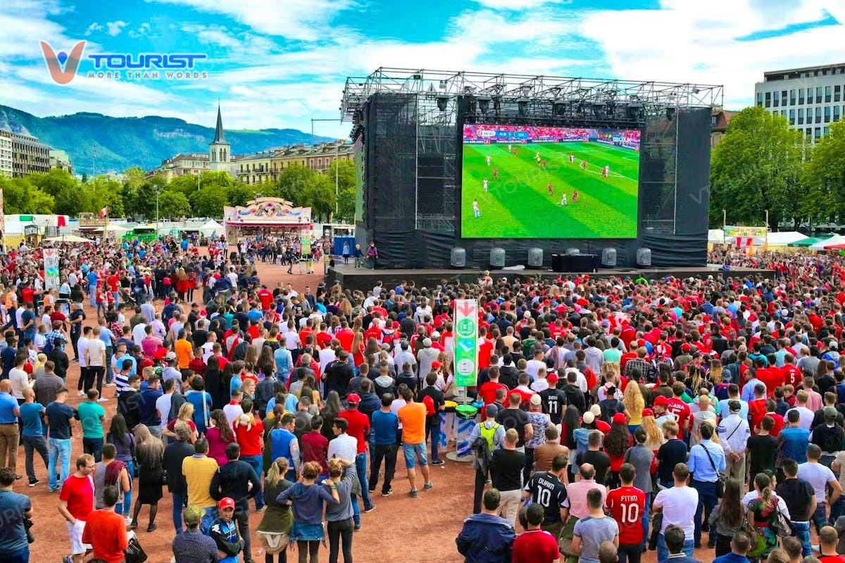 Khu vực Fan Zone là điểm đến được fan hâm mộ bóng đá mong chờ nhất trong mùa World Cup 2026
