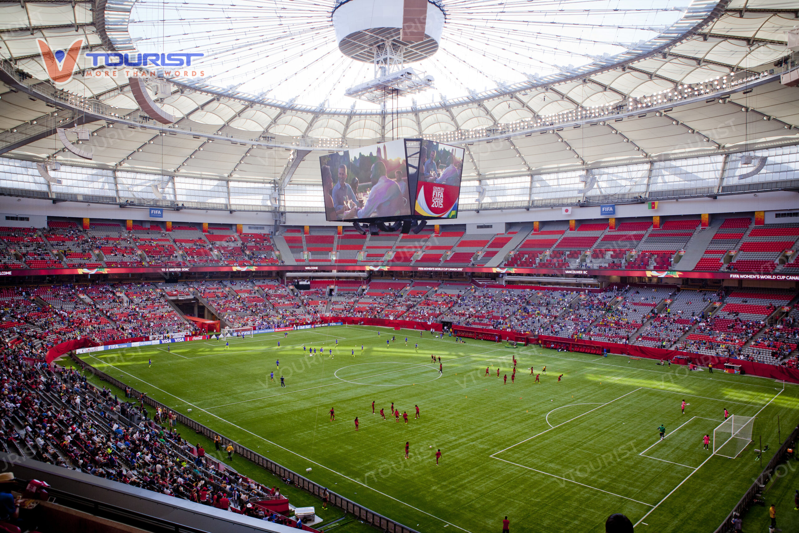 Sân vận động BC Place “thánh đường” bóng đá giữa lòng Vancouver