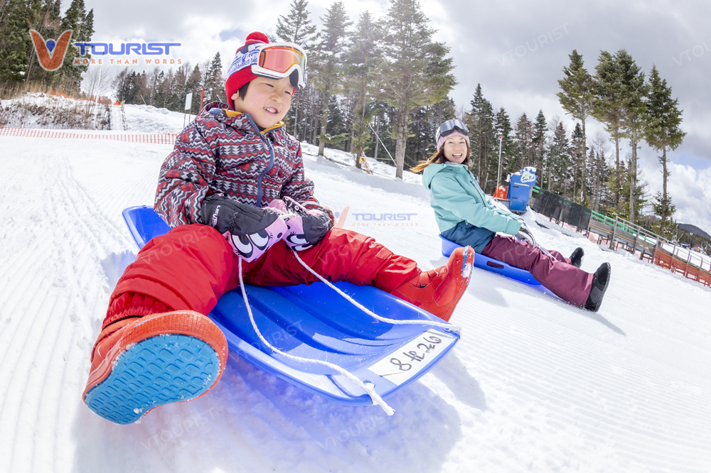 Khu trượt tuyết Fujiten Snow Resort còn phân ra một khu riêng dành cho trẻ em và gia đình