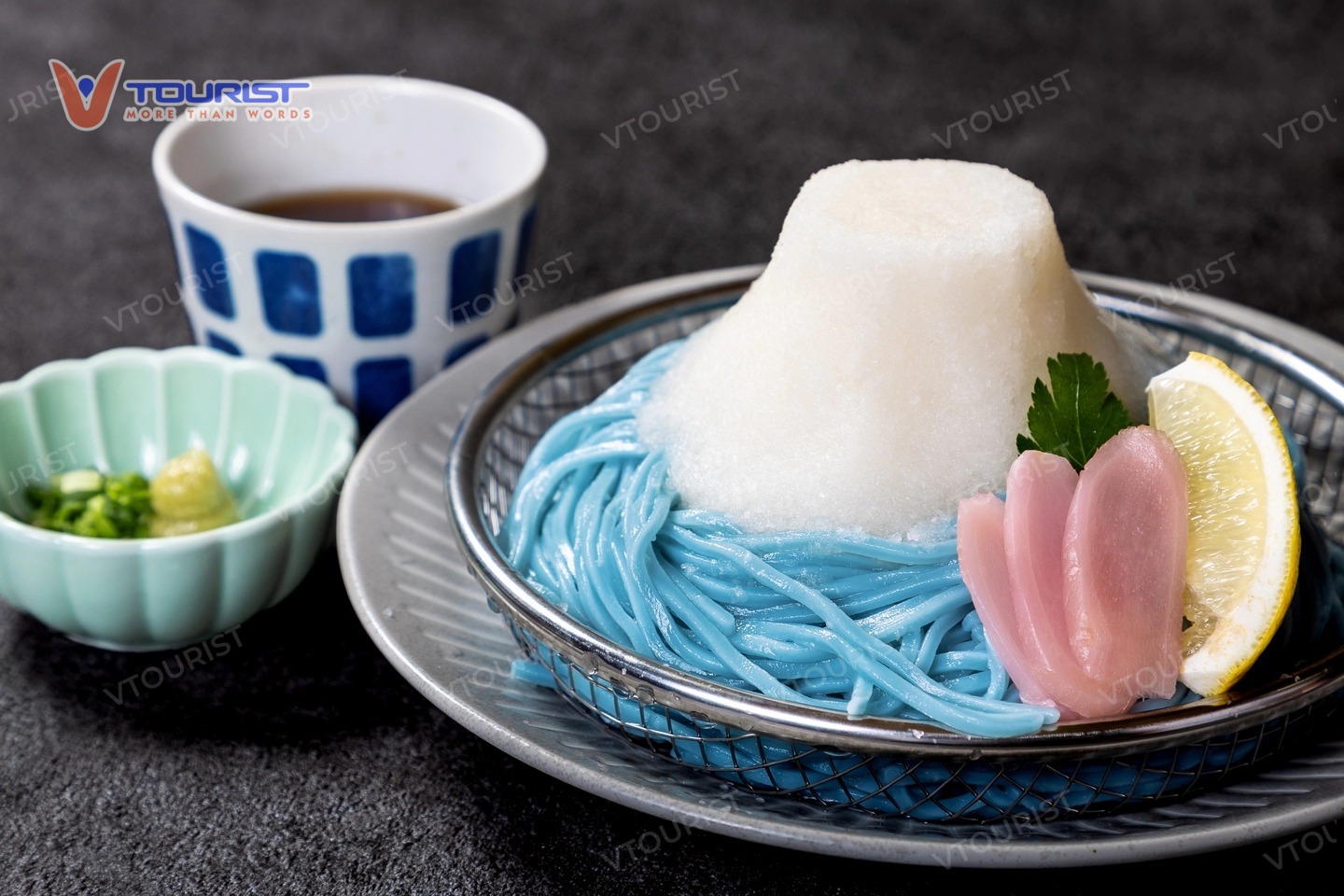 Mì udon Núi Phú Sĩ Xanh