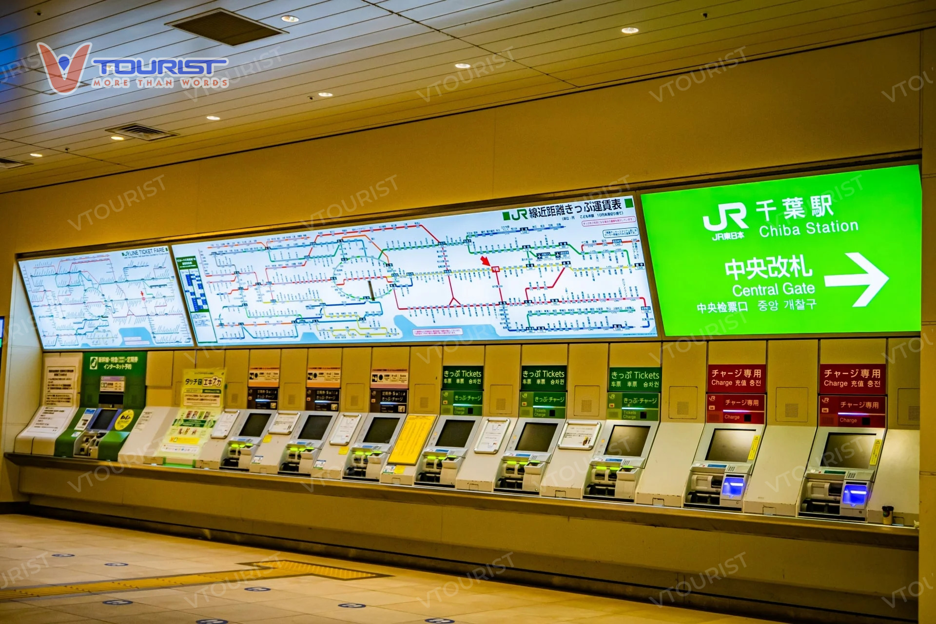 Điểm mua vé tàu Shinkansen trực tiếp tại ga tàu Nhật Bản