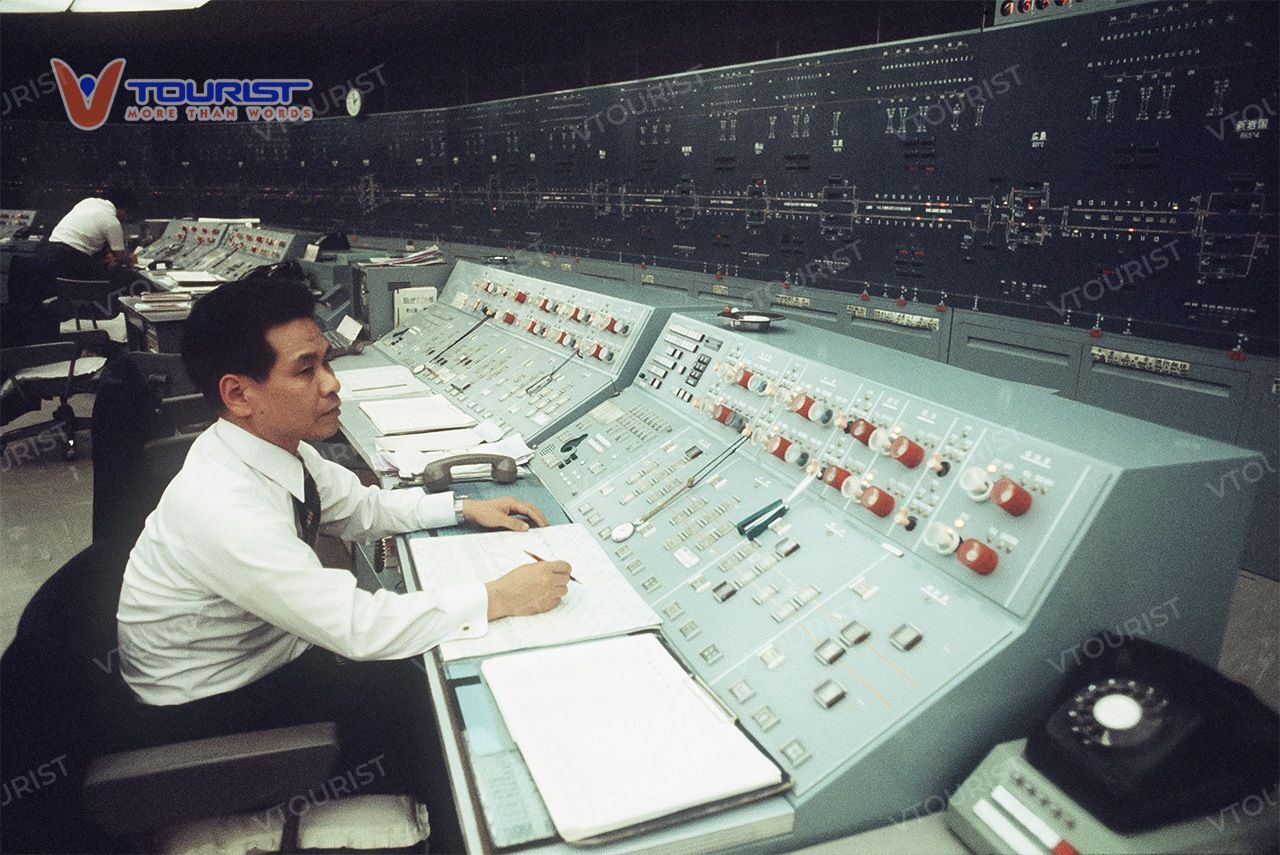 Phòng máy vận hành tàu cao tốc Shinkansen