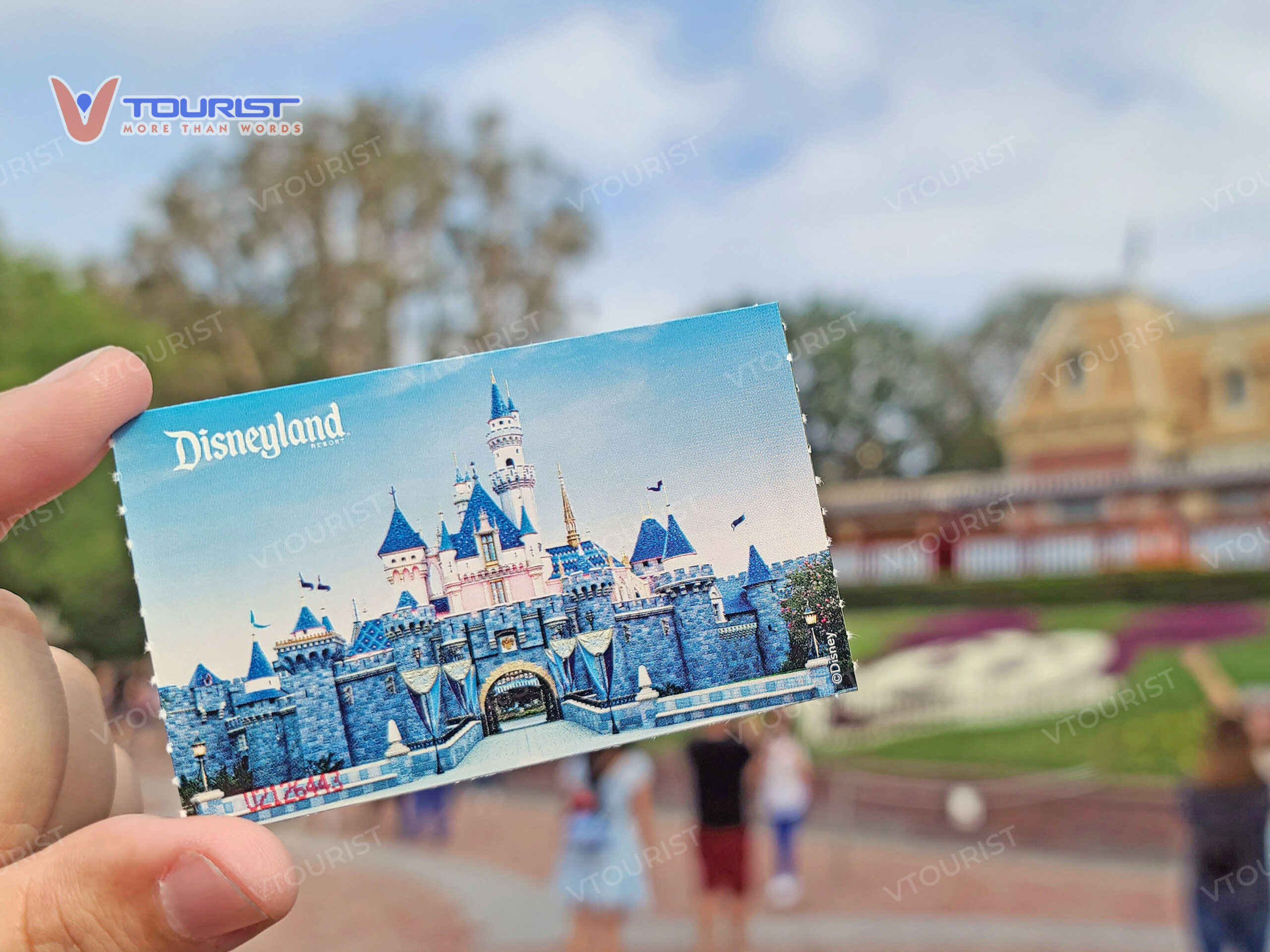 Vé vào cổng Disneyland